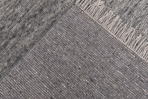 10x14 Large Charcoal Gray  Solid Plain  Wool Moroccan Boho Beni Ourain Rug, Berber rug 10x14....#1733